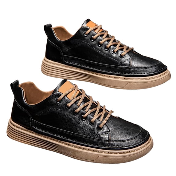 NOKIO Comfortable Casual Shoes For Men Men'S Comfortable Slip-On Men'S Slip-On Oxfords Classic Formal Modern Business Casual Comfortable Dress Shoes Men's Leather Shoes