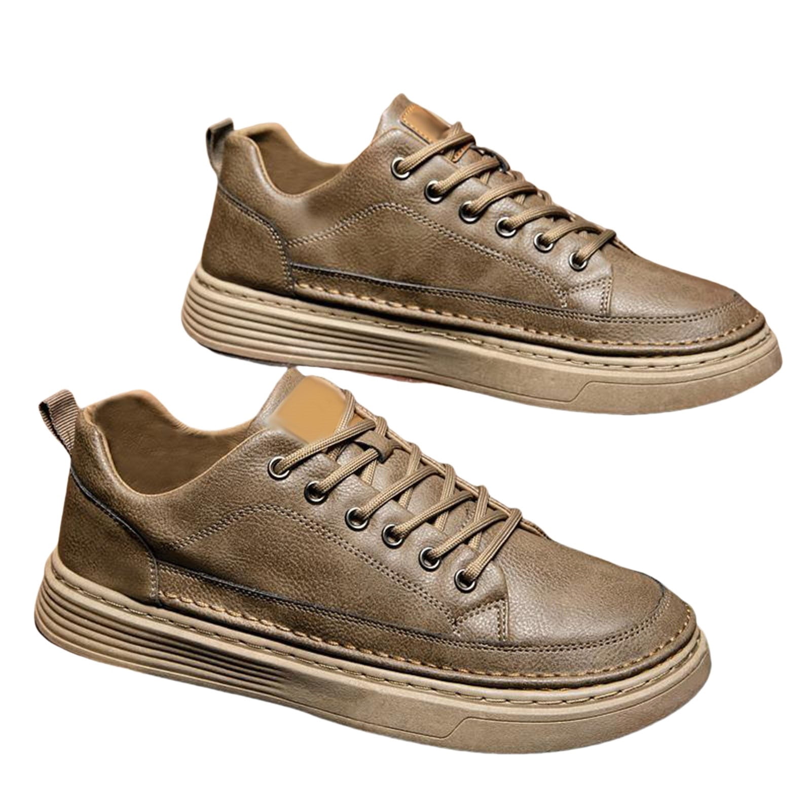 NOKIO Comfortable Casual Shoes For Men Men'S Comfortable Slip-On Men'S Slip-On Oxfords Classic Formal Modern Business Casual Comfortable Dress Shoes Men's Leather Shoes