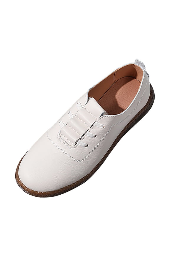 Comfortable Women'S Flats Affordable Women'S Flat Loafers Fashionable Women'S Cut-Out Flats Women's Spring And Summer New Soft Sole Casual Comfortable Light Waterproof Casual Shoes