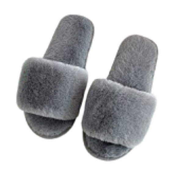 NOKIO Comfortable Women'S Slippers Open Toe Womens Slippers Slip On House Slippers With Memory Foam Summer Flat Sandals Women's Platform Sandals