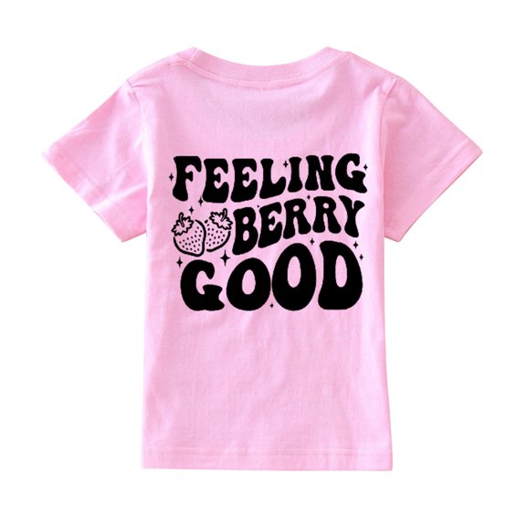 NOKIO Cute And Trendy Summer Shirts For Girls' Family Outings Toddler Kids Baby Girls Short Sleeve Letter Print Shirt Mama's Mini Funny T Shirt Trendy Fashion Shirt Tee Tops