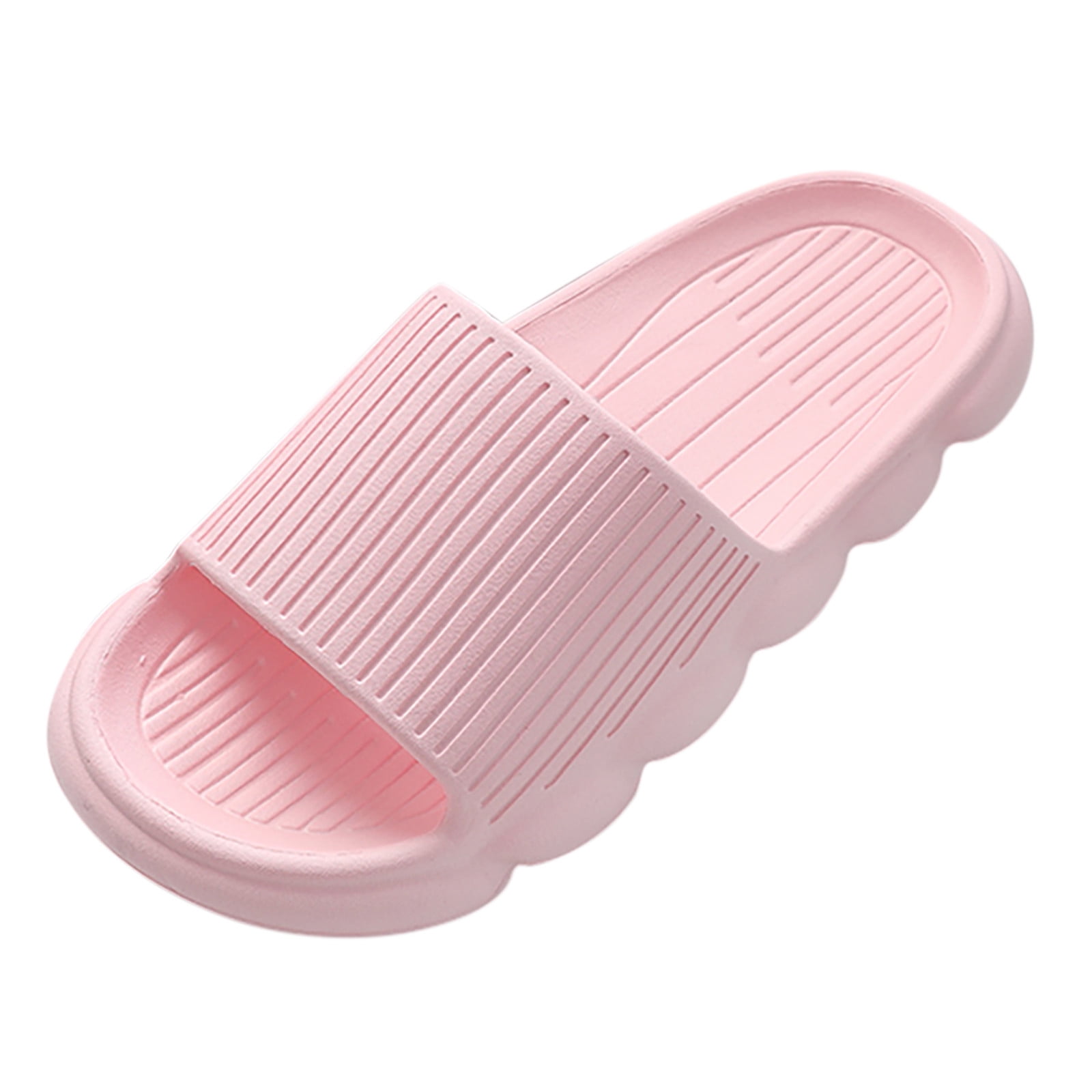 NOKIO Cute Women S Trendy Pool Slides Fashion Four Seasons Women Slippers Indoor Home Bathroom Non Slip Light Open Toe Comfortable Soft Slide Sandals Walmart