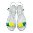 thumbnail image 1 of NOKIO Fashion-Forward Women'S Chic Pool Shoes Women Shoes Manufacturer Transparent Jelly Shoes Women Flat Slippers Summer Slippers Beach Jelly, 1 of 3