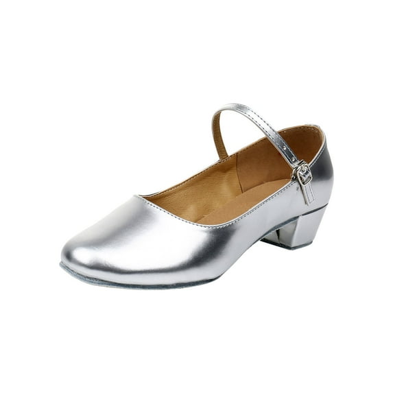 NOKIO Fashion Spring And Summer Girls Sandals Party Clothes Dance Performance Princess Shoes With Hook And Loop Girls Dress Shoes Little Girls Heels Mary Jane Princess Shoes