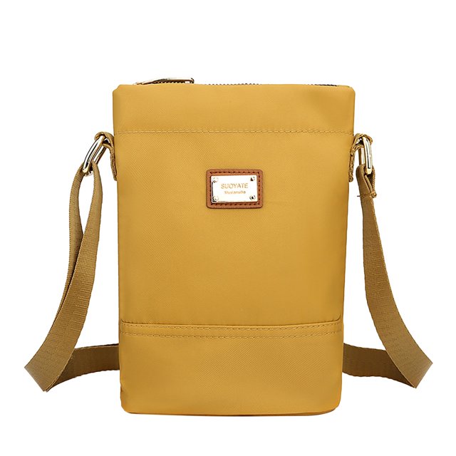 NOKIO Fashionable Crossbody Purses For Women, Ladies One-Shoulder Mini Backpack Women's Solid Color Light And Simple New Nylon One Shoulder Messenger Bag Mobile Phone Change Cloth Bag