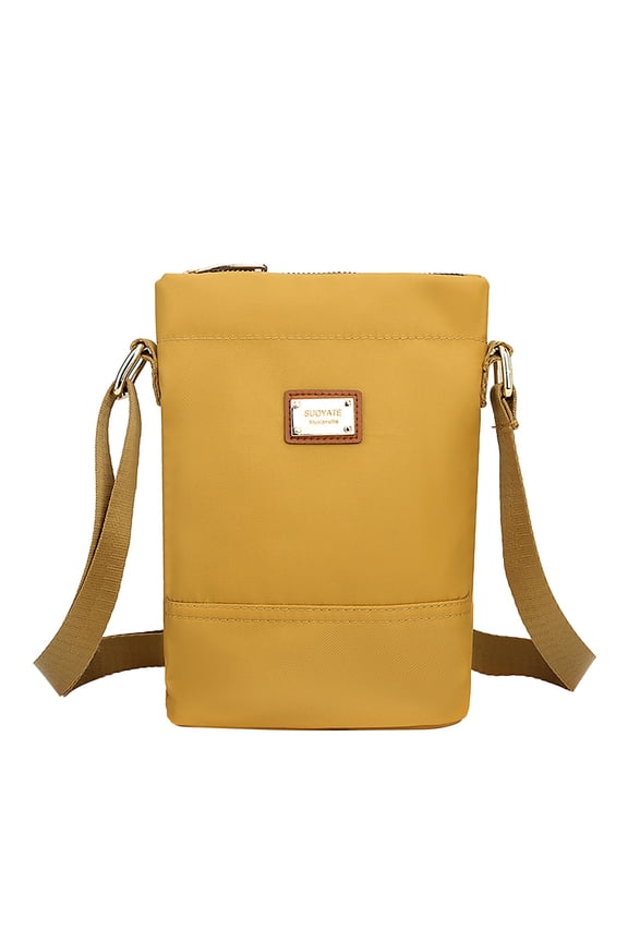 Fashionable Crossbody Purses For Women, Ladies One-Shoulder Mini Backpack Women's Solid Color Light And Simple New Nylon One Shoulder Messenger Bag Mobile Phone Change Cloth Bag