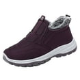 thumbnail image 1 of NOKIO Female Non-Slip Winter Boots Women'S Cozy Snow Boots Women's Snow Boots Fashion Casual Sneakers Breathable Flat Casual Shoes Winter Padded Warm Women's Boots Female Thick Platform Snow Boots, 1 of 9