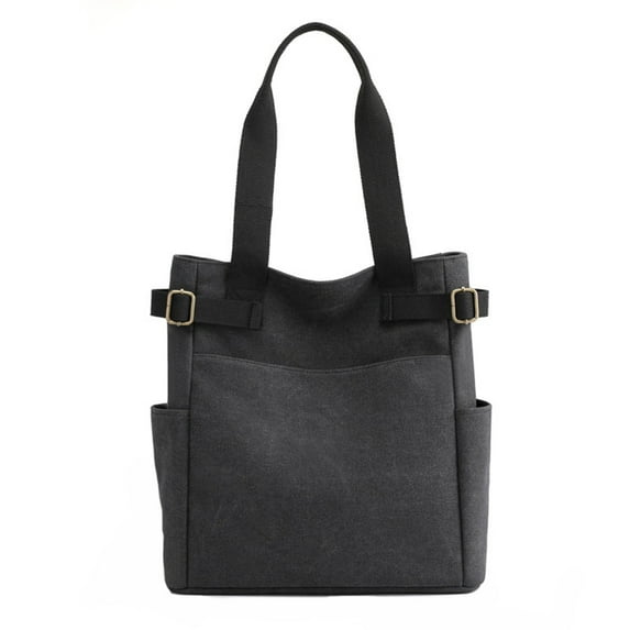 NOKIO Female One-Shoulder Canvas Bag, Ladies One Strap Shoulder Bag Women Student Casual Handbag Canvas Travel Shoulder Tote Bag For Men And Women Shopping Purse Bag