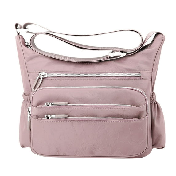 NOKIO Female One Strap Handbag Female One-Shoulder Canvas Bag, Womens Multi Pocket Casual Crossbody Bag Ladies Waterproof Shoulder Messenger Bag Handbag For Daily Use Travel