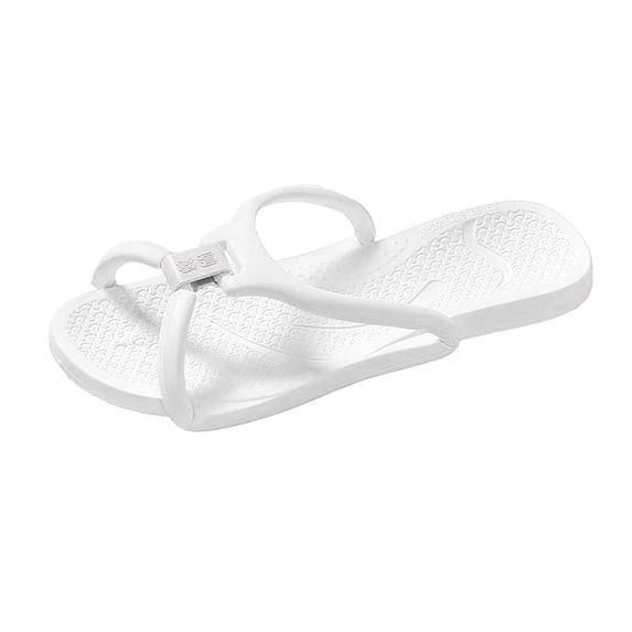 NOKIO Foldable Travel Slippers Non-S𝗅ip Hotel Vacation Sandals Lightweight Portable Home Slides Wate𝗋proof Quick-Drying Sandles for Bathroom Shower Footwear