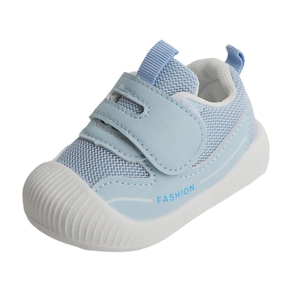 NOKIO Girls And Boys Children's Casual Shoes Mesh Soft Sole Breathable Sports Shoes Boys Girls Sneakers Kids Lightweight Breathable Strap Athletic Running Shoes