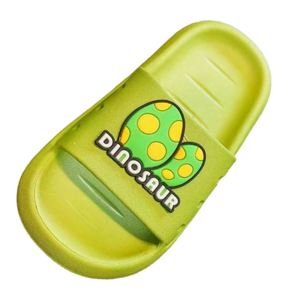 NOKIO Girls Boys Sweet Baby House Shoes Children'S Cozy Slip-Resistant Slippers Children Summer Home Outside The Bathroom Wear Anti Soft Bottom Cartoon Cute Boys And Girls Baby Dinosaur Slippers