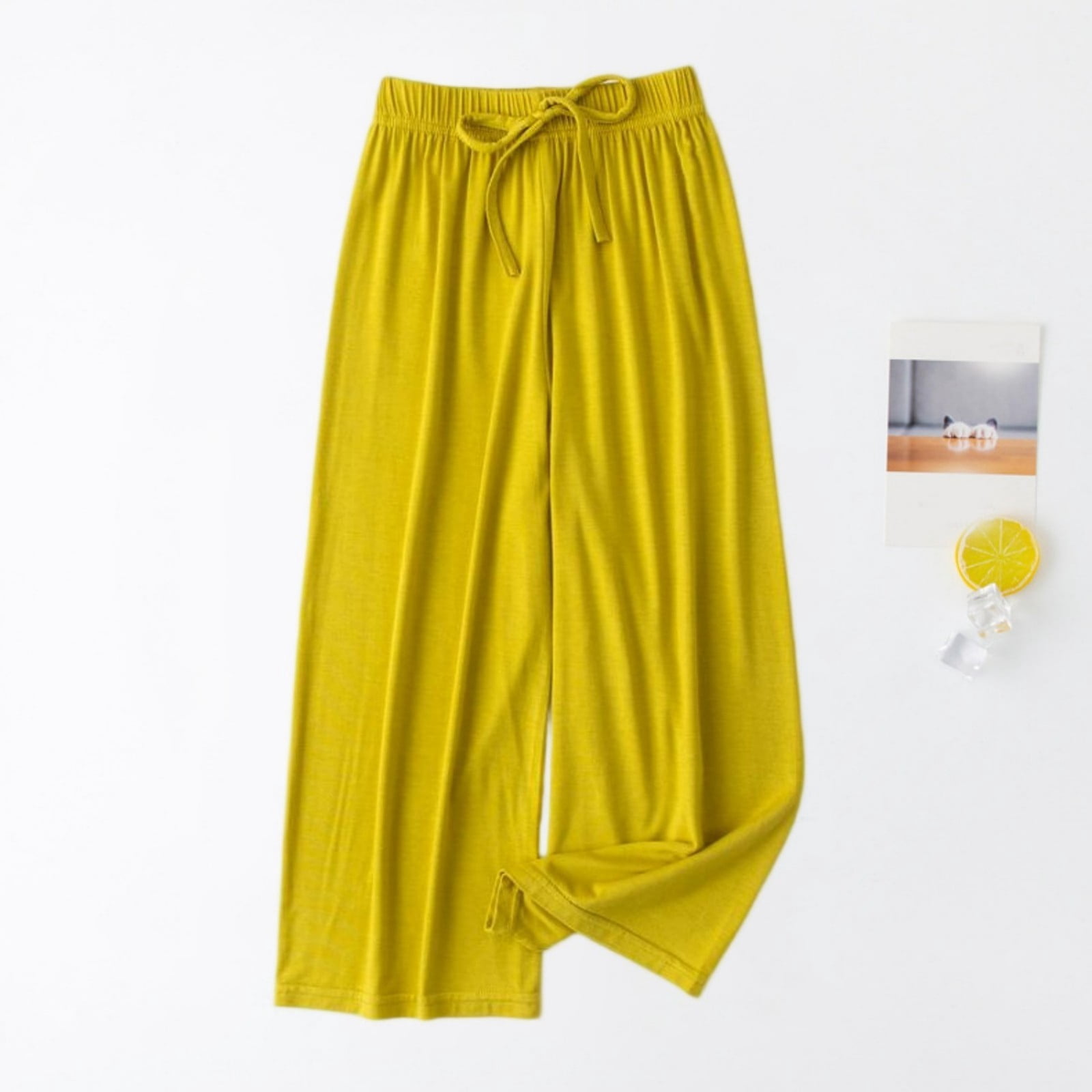 NOKIO Girls Candy Color Harem Pants , Loose Cool Lightweight Elastic ...