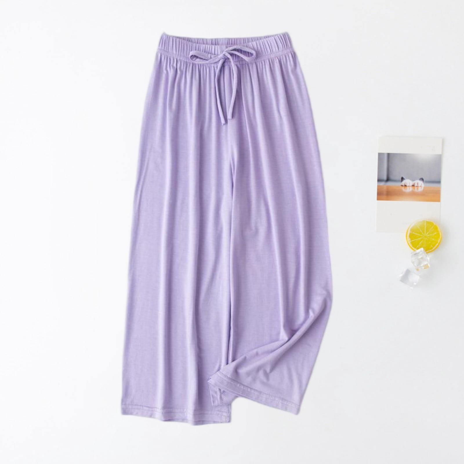NOKIO Girls Candy Color Harem Pants , Loose Cool Lightweight Elastic ...