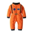 thumbnail image 1 of NOKIO Girls' Long Sleeve Jumpsuit, Toddler Playsuit With Sleeves, Girls' Long Sleeve Romper Costume, Toddler Boys Girls Jumpsuit Autumn/Winter Long Sleeved Astronaut Space Suit Jumpsuit, 1 of 5