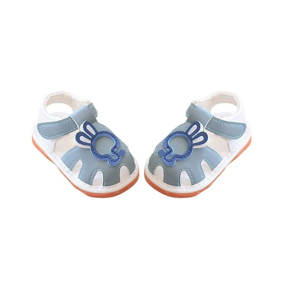 NOKIO Girls' Strappy Sandals Girls' Closed Toe Sandals Toddler Baby Boy Girl Shoes Breathable Shoes Open Toe Sandals Girl Sandals Baby Soft Soled Sandals For Unisex