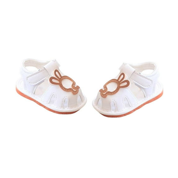 NOKIO Girls' Strappy Sandals Girls' Closed Toe Sandals Toddler Baby Boy Girl Shoes Breathable Shoes Open Toe Sandals Girl Sandals Baby Soft Soled Sandals For Unisex