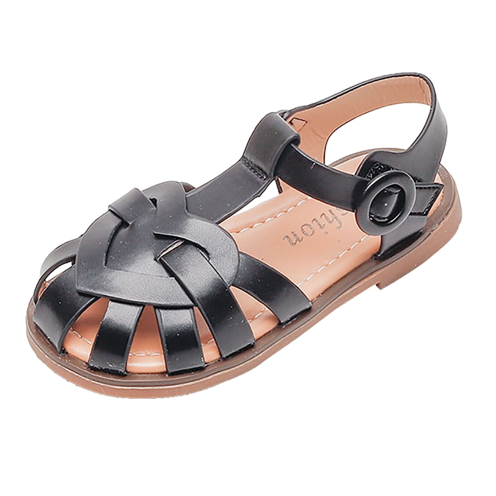 Girls' Strappy Sandals Toddler Rubber Sandals Girls' Princess Sandals Kids Girls Sandals Casual Sticky Shoelaces Light Weight Adjustable Straps Summer Little Child/Big Kid