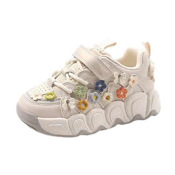 NOKIO Girls' Trendy Leisure Trainers Kids' Sporty Fashion Sneakers Boys' Comfortable Casual Shoes Fashion Big Kids Winter Water Proof Flat Keep Warm Snow Boots Comfortable Shoes