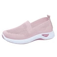 thumbnail image 1 of NOKIO Gym Workout Shoes With Ventilation Women Breathable Mesh Shoes Flats Casual Shoes Unisex Lightweight Work Shoes Sporty Breathable Slip Work Trainers, 1 of 6