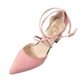 thumbnail image 1 of NOKIO Heels Closed Toe Pumps Shoes Women Pointed Toe Slingback Heels Women Pumps Dress Shoes Women's Fashion Casual Pointed Toe Square Heel Wedding Shoes High Heel Sandals, 1 of 9