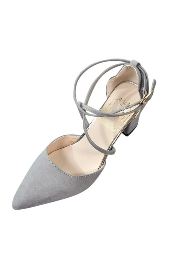 Heels Closed Toe Pumps Shoes Women Pointed Toe Slingback Heels Women Pumps Dress Shoes Women's Fashion Casual Pointed Toe Square Heel Wedding Shoes High Heel Sandals