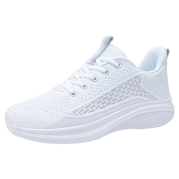NOKIO Hiking Shoes Women Non Slip Lightweight Comfortable Breathable Walking Trekking Oudoor Sneaker Mesh Breathable Comfortable Non Slip Large Lace Up Couple Shoes