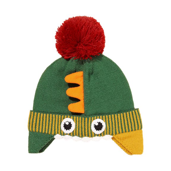 NOKIO Kids Holiday Earflaphat Child Santa Hat With Earflaps Children'S Holiday Knit Cap KIds Baby Toddler Girls Boys Soft Warm Knit Cartoon Sharks Hat Kids Winter Hat With Hood Cap