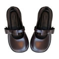 thumbnail image 1 of NOKIO Kids Mary Jane Loafers Children'S Mary Jane Flats Girls' Princess Sandals Spring And Autumn New Solid Rubber Soft Sole Anti Slip And Durable Girls' Princess Shoes Leather Shoes, 1 of 7
