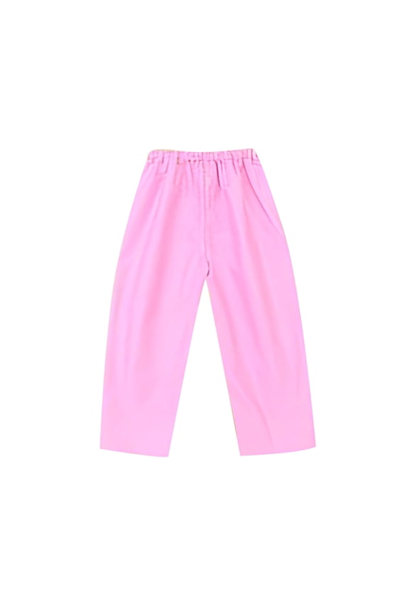 Kids' Rain Trousers With Elastic Waist, Youth Rainproof Overalls Kids Toddler Baby Unisex Spring Summer Solid Raining Day Rainwear Pants Clothes Girls' Water-proof Splash Pants