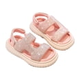 thumbnail image 1 of NOKIO Kids' Summer Shoes Girls' Platform Sandals Girls' Glitter Sandals Summer New Soft Lightweight Breathable Shiny Water Diamond Children's Daily Fashion Versatile Beach Sandals, 1 of 7