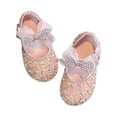 thumbnail image 1 of NOKIO Kids' Summer Shoes Summer Girls' Sandals Korean Edition Little Girls' Pearl Open Toed Princess Shoes Little Medium And Big Children's Performance Shoes, 1 of 7