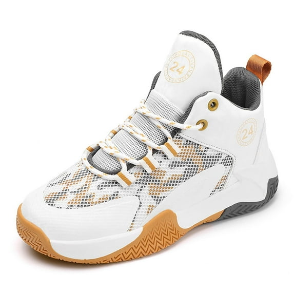 NOKIO Kids Trendy Casual Athletic Sneakers Kid's Basketball Shoes Boys Sneakers Girls Trainers Comfort High Top Basketball Shoes For Boys(Little Kid/Big Kid)