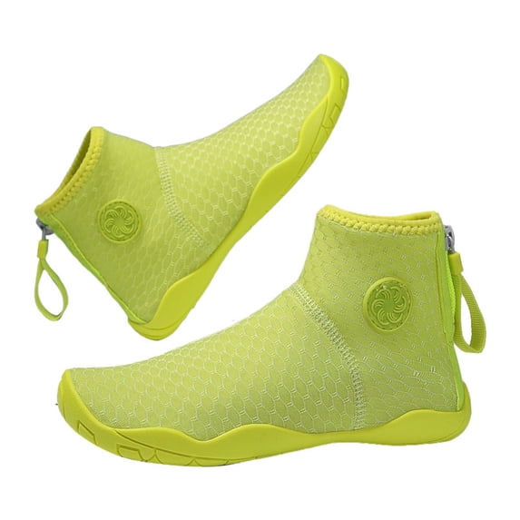 NOKIO Kids Water Shoes Boys Girls High Top Outdoor Water Socks Summer Athletic Quick-Dry Swimming Pool Hiking Soft Sneakers Hiking Water Shoes For Kids