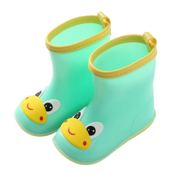 NOKIO Kids' Waterproof Splash Shoes, Girls' Waterproof Duck Boots Cartoon Character Rain Shoes Children's Rain Shoes Boys And Girls Water Shoes Baby Rain Boots Water Boots