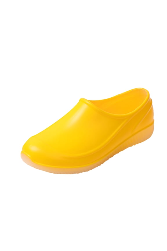 Kitchen Classic Work Boots Waterproo𝐟 Slip Resistan Clogs for Women, Men Slip On Lightweight Chef Shoes Mens Couples Fashion Rain Boots Kitchen Classic Work Boots Overfoot Rain Boots
