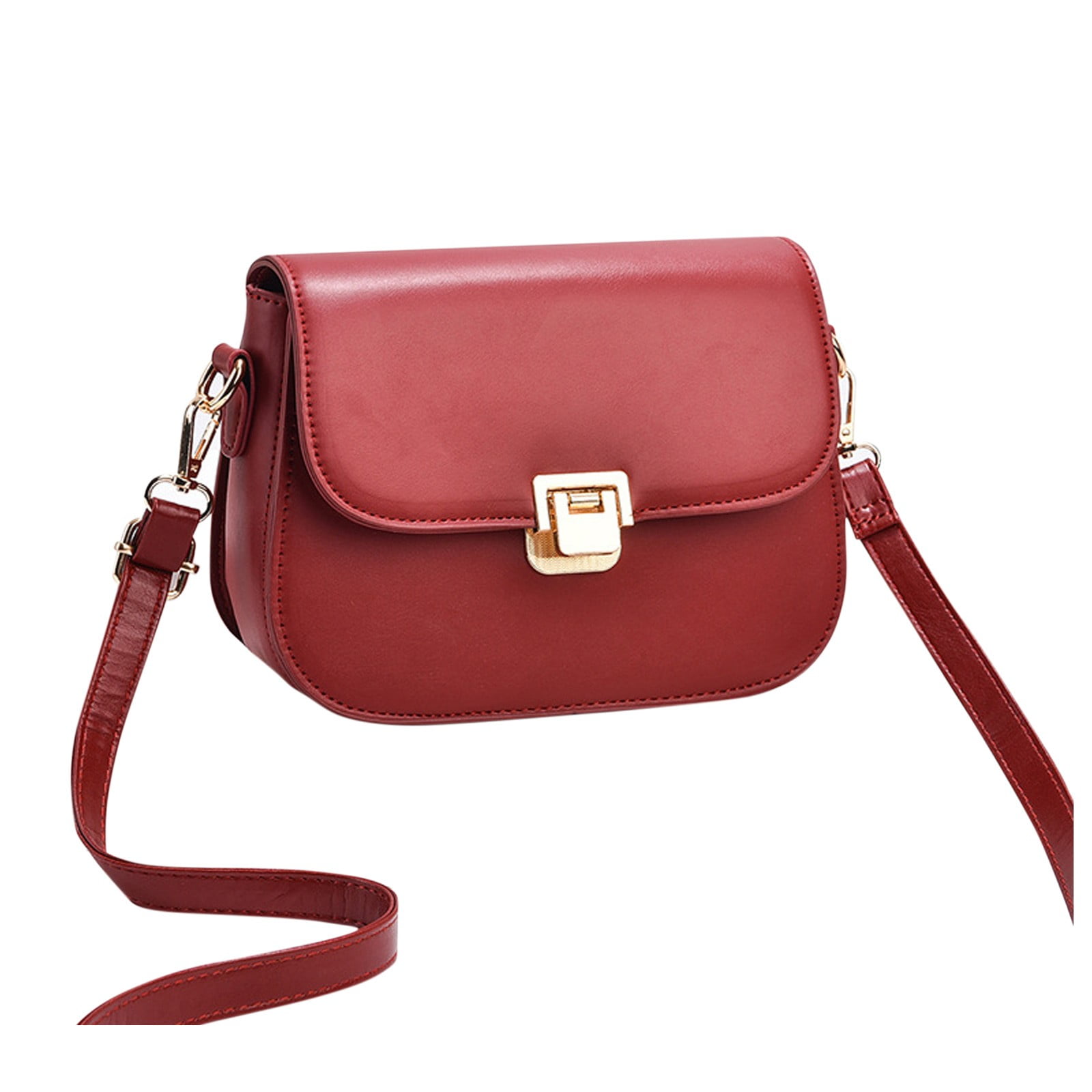 Women\'s One Shoulder Messenger Bag Red RFID Anti Thief Crossbody Bag for Women Waterproof Shoulder  main image 3
