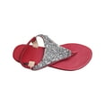 thumbnail image 1 of NOKIO Ladies Soft Sole Sandals Flat Sandals Casual Glitter Sequin Sandals Clip Toe Sequin Sandals Breathable&nbsp;Shoes for Women, 1 of 8