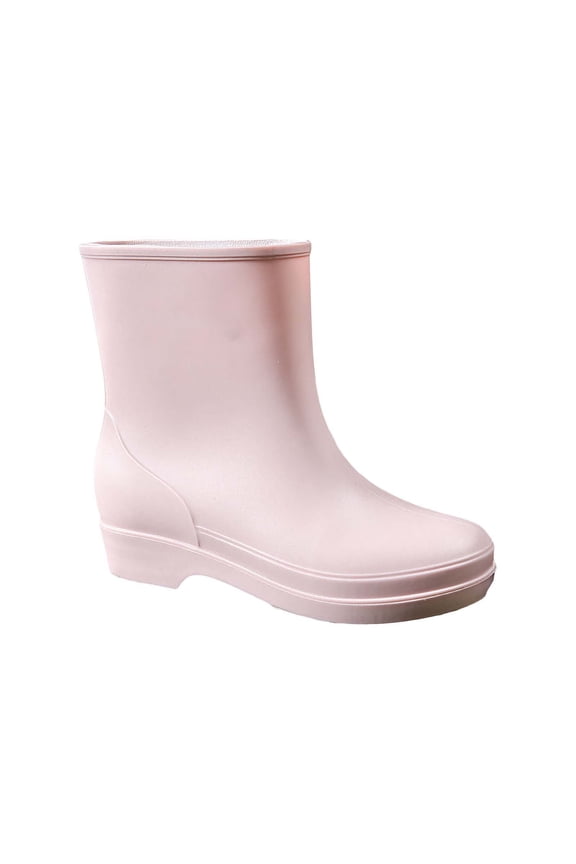 Ladies Waterproof Boots Women'S Trendy Waterproof Rubber Booties Women's Rain Slip Casual Shoes Short Ankle Boots Outdoor Fashion Women's Casual Shoes Women'S Foldable Rain Boots