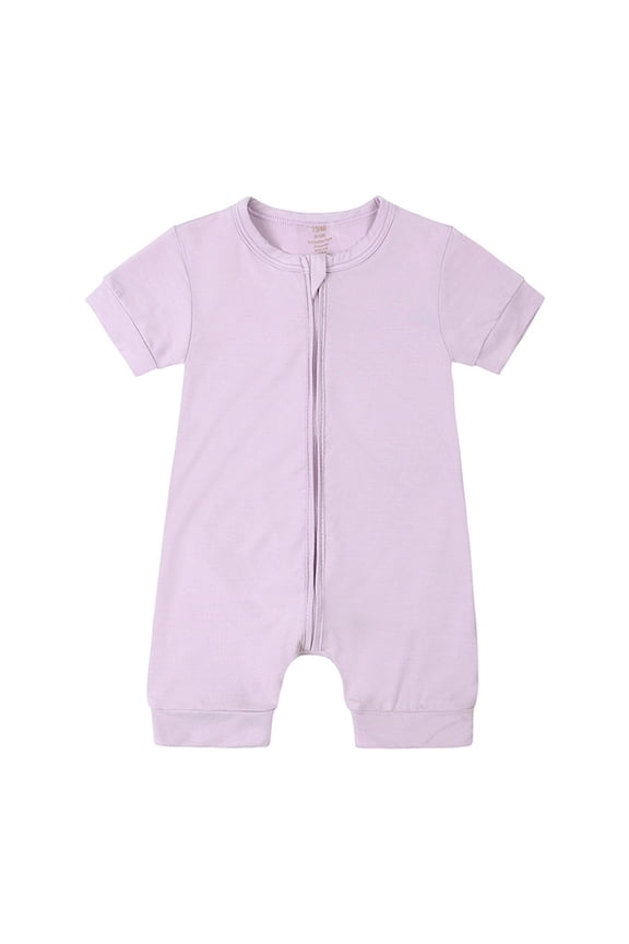 Lightweight And Airy Kids' Bodysuit Children's Clothes Baby Clothes Summer Male Crawling Clothes Girls One Pajamas Go Out Ha Clothes Boys' Bodysuit With Gentle Elastic