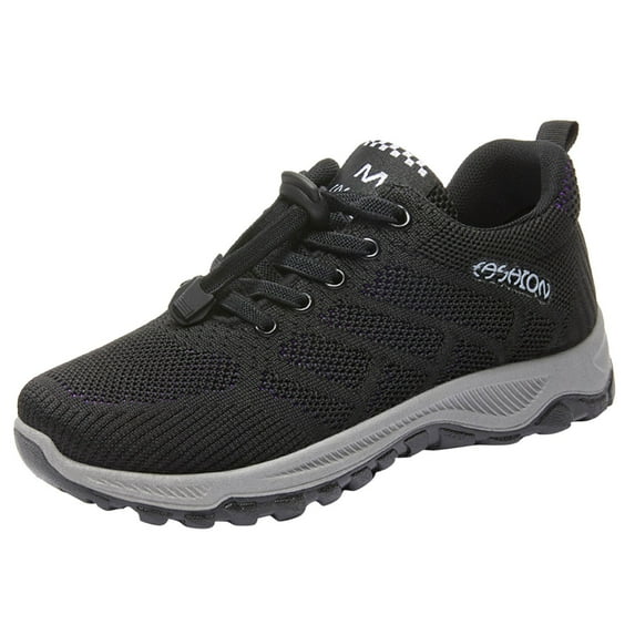 NOKIO Lightweight Women'S Sport Shoes Women'S Casual Trail Shoes Women'S Casual Workout Sneakers Fashion Autumn Women Sneakers Mesh Breathable Elastic Lace Up Comfortable And Easy To Wear
