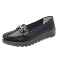 thumbnail image 1 of NOKIO Loafers for Women, Platform Chunky Loafers Slip On Casual Shoes New Summer Casual Versatile Lightweight Women Slip On Shoes Business Casual Shoes for Women Slip On Platform Loafers, 1 of 6