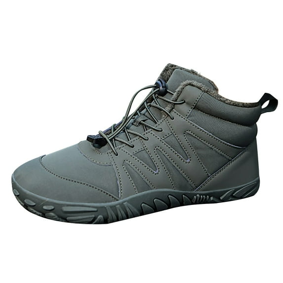 NOKIO Men'S Anti-Slip Fleece-Lined Boots Sports Shoes Fashionable Summer New Swimming Shoes Wading Shoes Breathable Light Non Slip Comfortable Shoes Men'S Anti-Cold Snow Boots