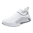 thumbnail image 1 of NOKIO Men'S Breathable Mesh Sneakers Men'S Casual Slip-On Sneakers Fashion Spring And Summer Men Sports Shoes Flat Bottom Lightweight Fly Woven Mesh Breathable Slip On Comfortable And Simple, 1 of 1