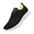 thumbnail image 1 of NOKIO Men'S Breathable Slip-On Sneakers, Fashion Spring And Summer Men Sports Shoes Flat Bottom Lightweight Mesh Breathable Slip On Comfortable Solid Color Simple Features:, 1 of 1
