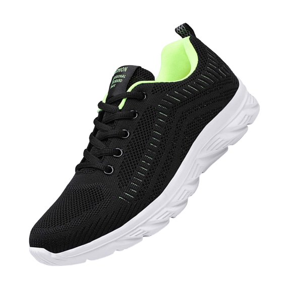 NOKIO Men'S Breathable Slip-On Sneakers, Fashion Spring And Summer Men Sports Shoes Flat Bottom Lightweight Mesh Breathable Slip On Comfortable Solid Color Simple Features: