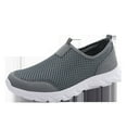 thumbnail image 1 of NOKIO Men'S Comfortable Driving Shoes Fashion Spring And Summer Men Sports Shoes Flat Bottom Lightweight Mesh Breathable Slip On Comfortable Solid Color Simple Features:, 1 of 1