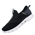 thumbnail image 1 of NOKIO Men'S Comfortable Slip-On Fashion Spring And Summer Men Sports Shoes Flat Bottom Lightweight Fly Woven Mesh Breathable Slip On Comfortable And Simple, 1 of 1
