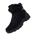thumbnail image 1 of NOKIO Men'S Cozy Fur-Lined Snow Shoes Men'S Snow Boots Men'S High Top Snow Boots Fashion Casual Trainers Breathable Flat Casual Shoes Winter Padded Warm Men'S Boots Men'S Snow Country Boots, 1 of 5