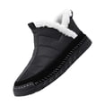 thumbnail image 1 of NOKIO Men'S Fleece-Lined Winter High-Top Boots Men'S Snow Boots Men'S High Top Snow Boots Fashion Casual Trainers Breathable Flat Casual Shoes Winter Padded Warm Men'S Boots Men'S Cotton Winter Boots, 1 of 5